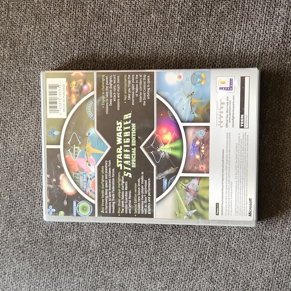 Star Wars: Starfighter Platinum Hits Microsoft Xbox Complete Manual Video game - Picture 2 of 3